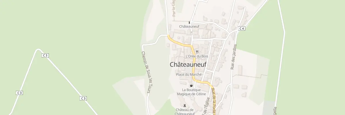 Plan du 9001 Rue Bichot à Châteauneuf