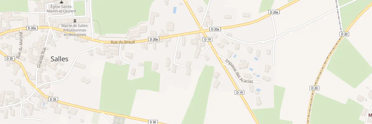 Plan du 63B Rue du Breuil à Salles-Arbuissonnas-en-Beaujolais