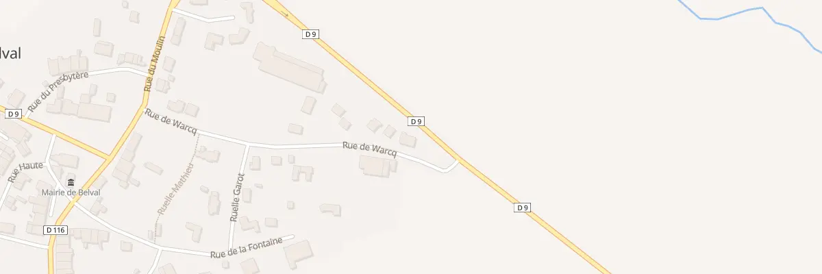 Plan du 27 Rue de Warcq à Belval
