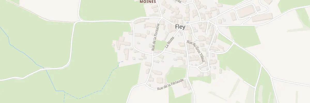 Plan du 2 Pl de la Fontaine à Fley