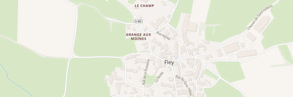 Plan du 2 Rue de l’Arcueil à Fley