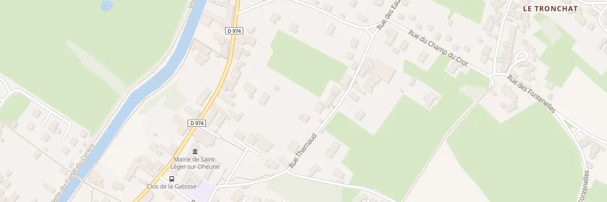 Plan du 27 Rue Thernaud à Saint-Léger-sur-Dheune