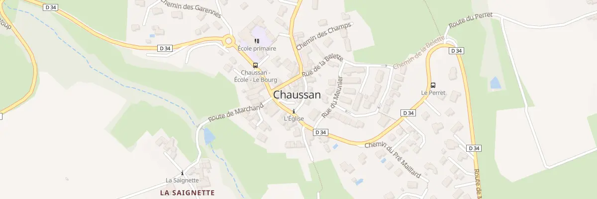 Plan du 29 Pl St Jean à Chaussan