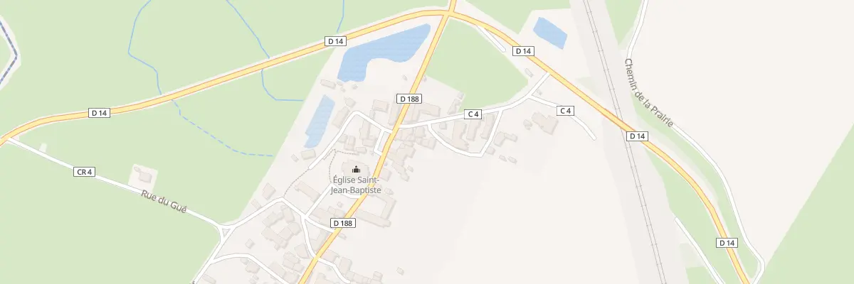 Plan du 5061 Le Bourg à Cortevaix
