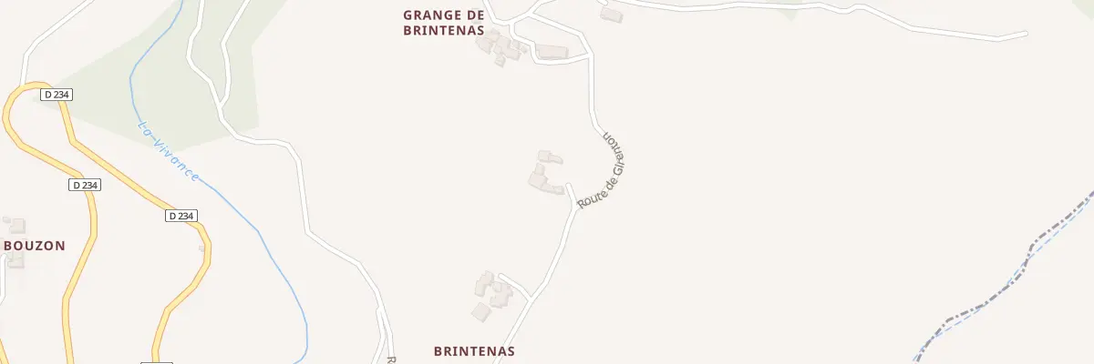 Plan du 195 Rte de Girenton à Saint-Félicien