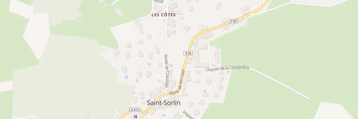 Plan du 50 Rue de l’Ancien Couvent à Chabanière