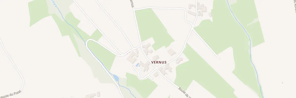 Plan du 474 Rte de Vernus à Régnié-Durette