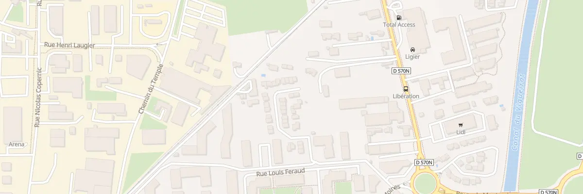 Plan du 24 Rue Pierre Emile Laval à Arles