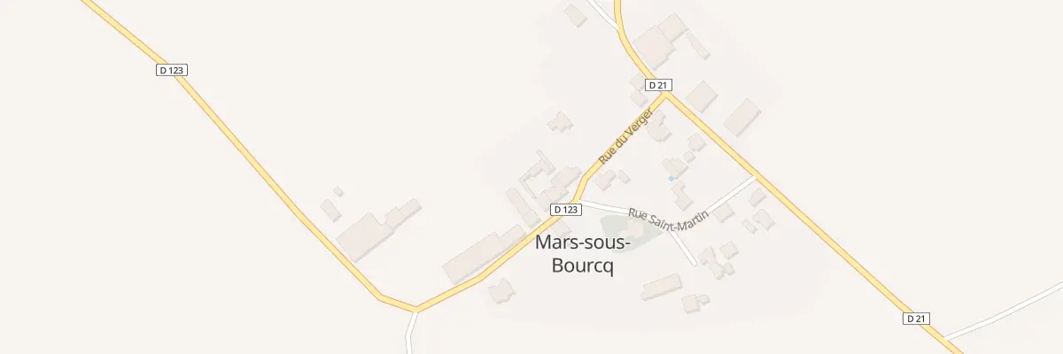 Plan du 8 Rue de la Croisette à Mars-sous-Bourcq