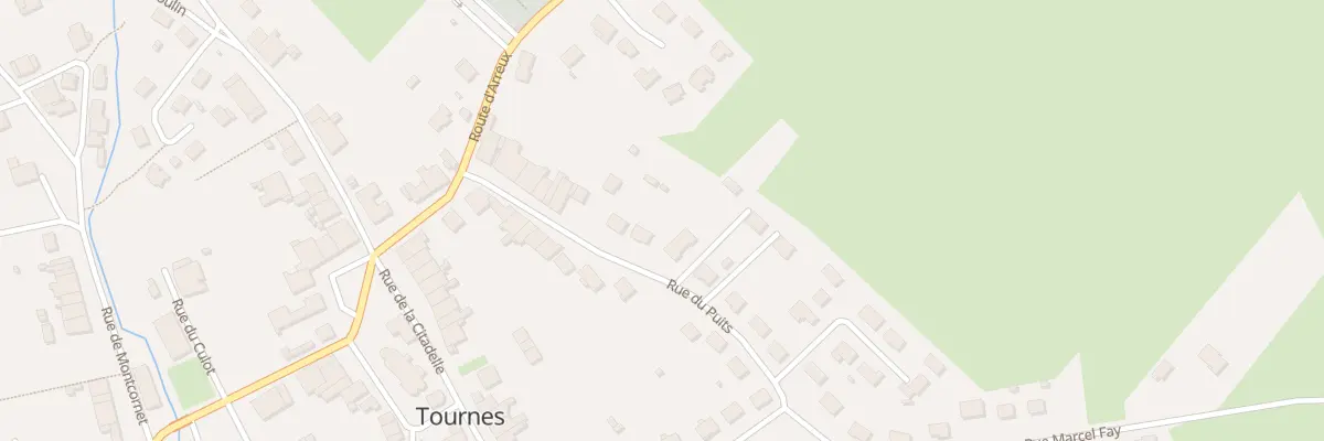Plan du 17 Rue du Puits à Tournes