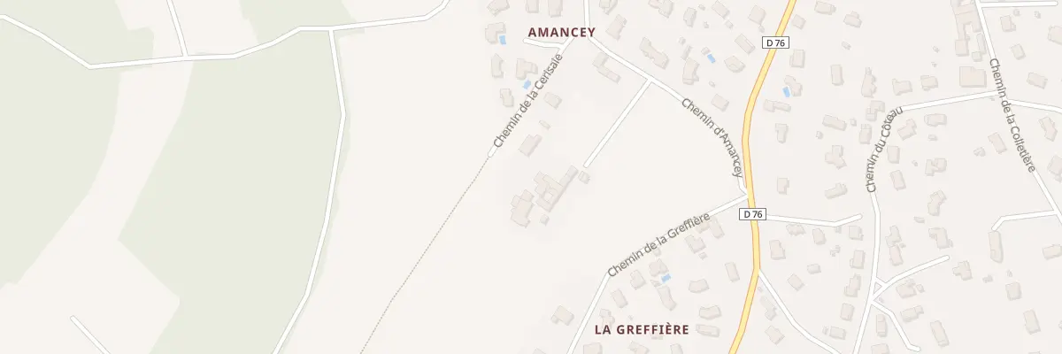 Plan du 5409 Amancey à Châtillon