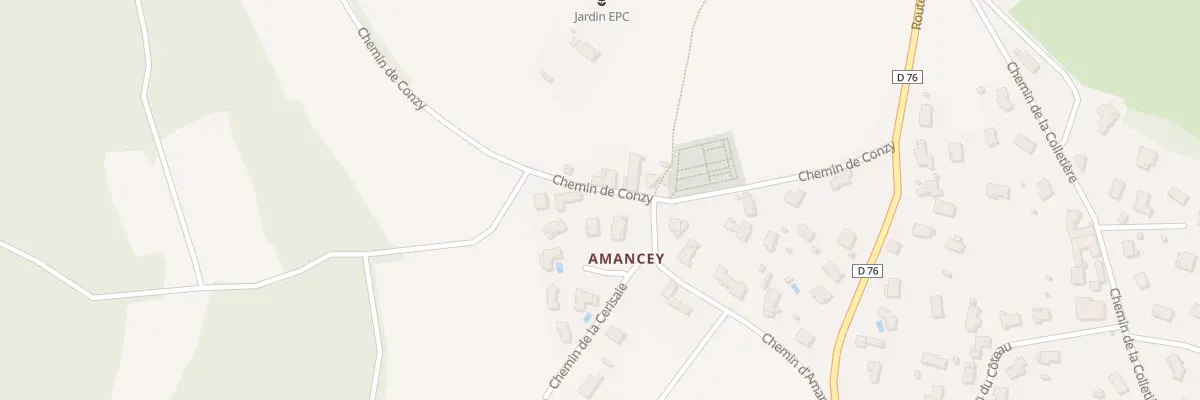 Plan du 2 Che d’Amancey à Châtillon