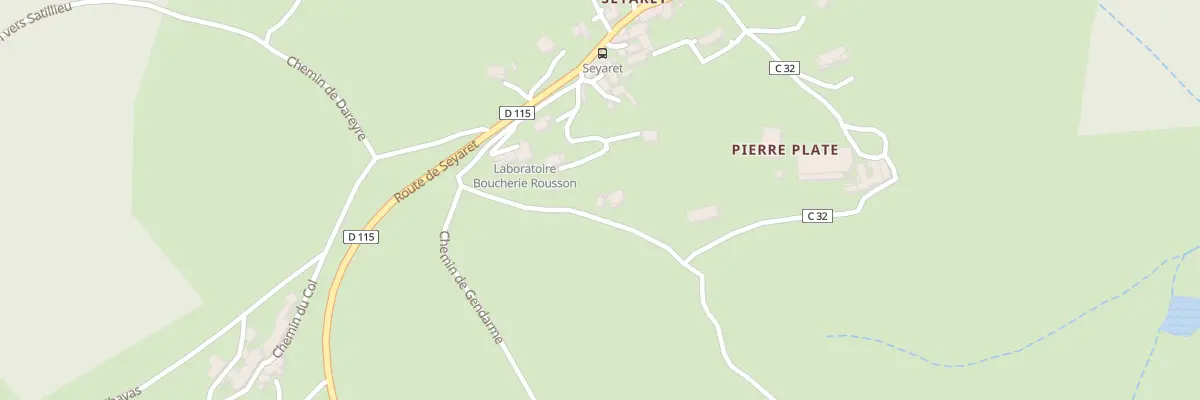 Plan du 235 Che des Lichères à Préaux