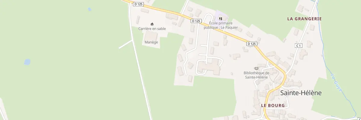 Plan du 5212 Pres Prion à Sainte-Hélène