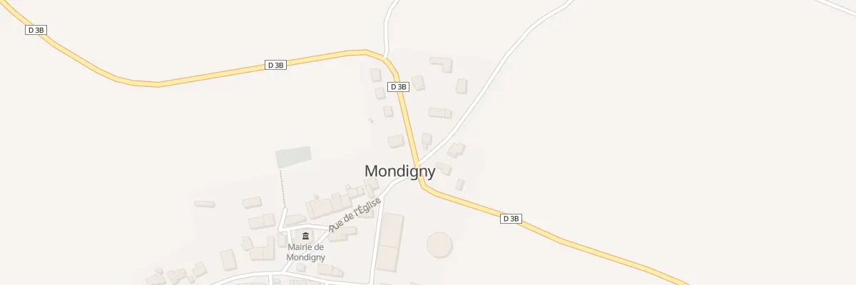 Plan du 1 Rue de la Prairie à Mondigny