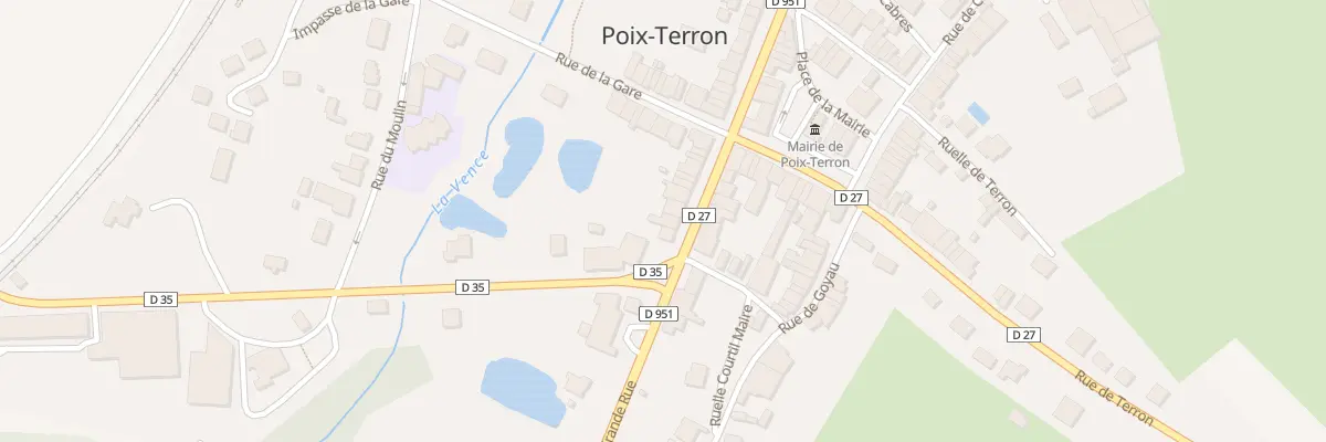 Plan du 106 Gr Grande Rue à Poix-Terron