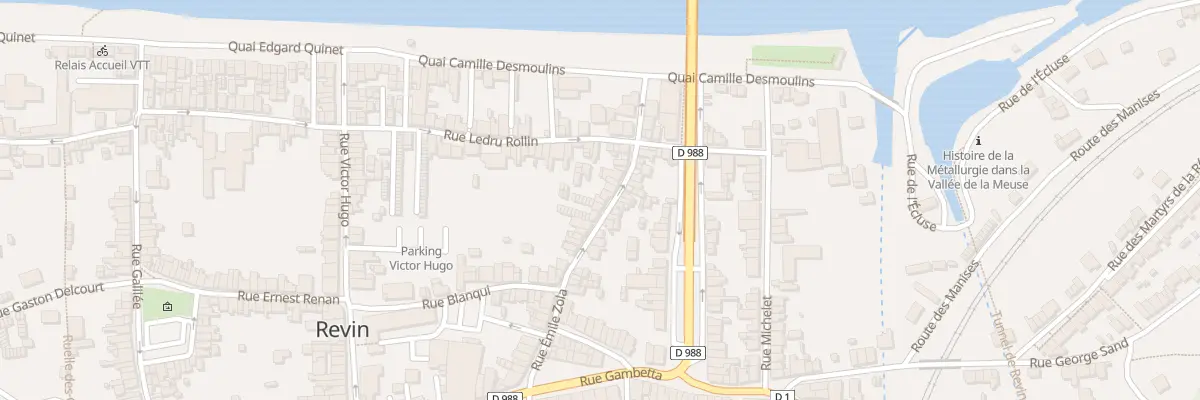 Plan du 26 Rue Emile Zola à Revin