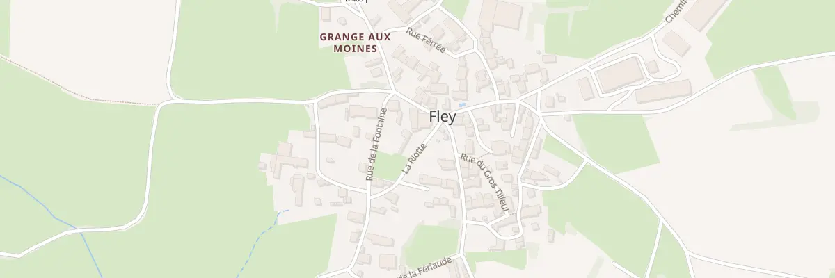 Plan du 7 Grande Rue à Fley