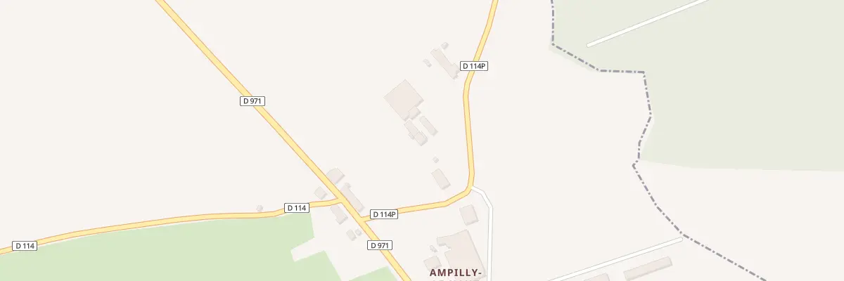 Plan du 1 Rte de Quemignerot (ampilly ) à Ampilly-les-Bordes