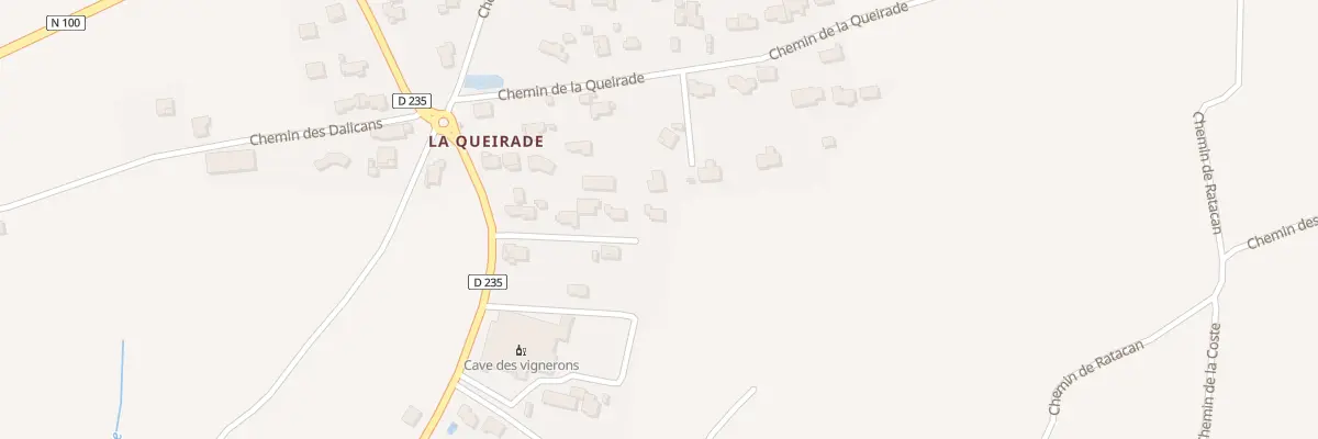 Plan du 584 Rte des Grés à Estézargues