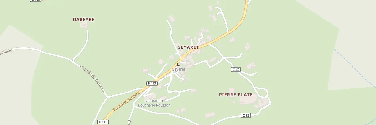 Plan du 3580 Rte de Seyaret à Préaux