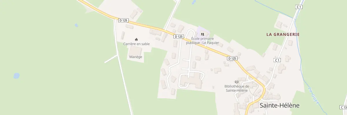 Plan du 5207 Pres Prion à Sainte-Hélène