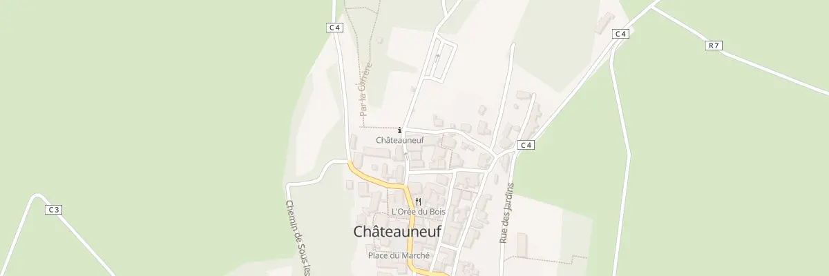 Plan du 4 Rue des Moutons à Châteauneuf