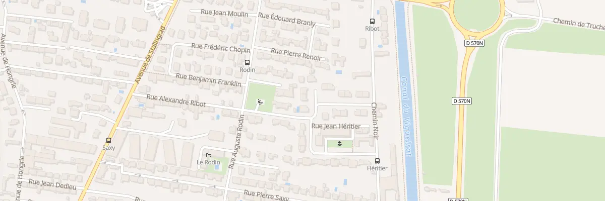 Plan du 27 Rue Alexandre Ribot à Arles