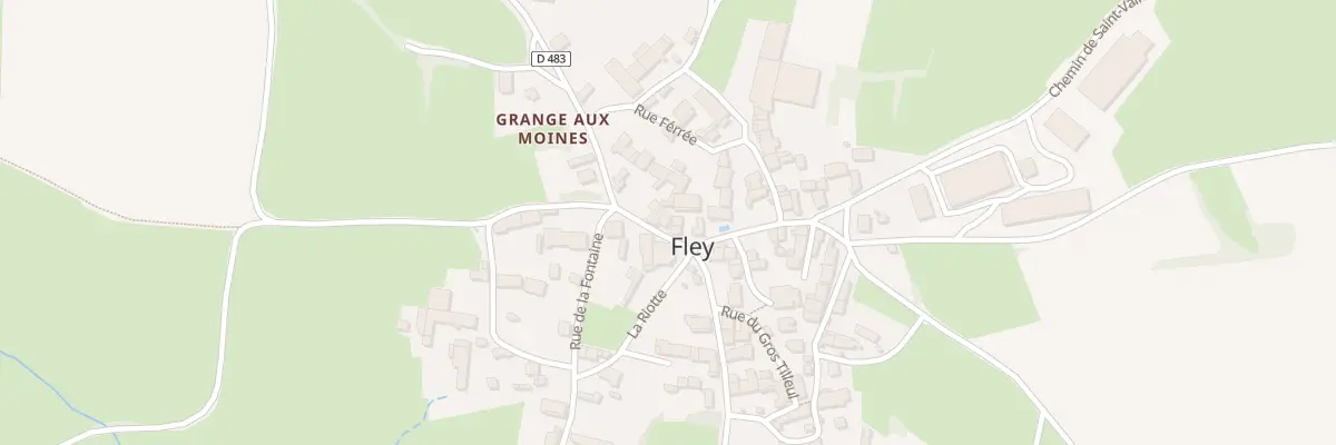 Plan du 14 Grande Rue à Fley