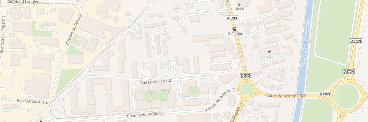 Plan du 2 Rue Pierre Emile Laval à Arles