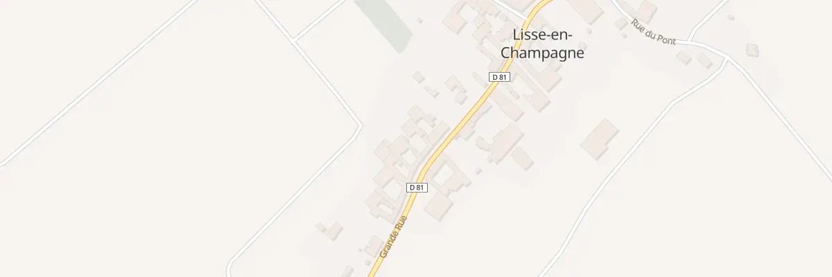 Plan du 21 Gr Grande Rue à Lisse-en-Champagne