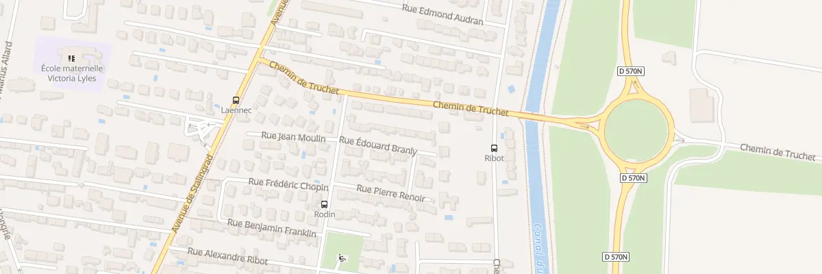 Plan du 11 Rue Edouard Branly à Arles