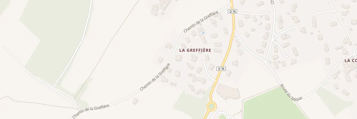 Plan du 227 Che de la Greffière à Châtillon