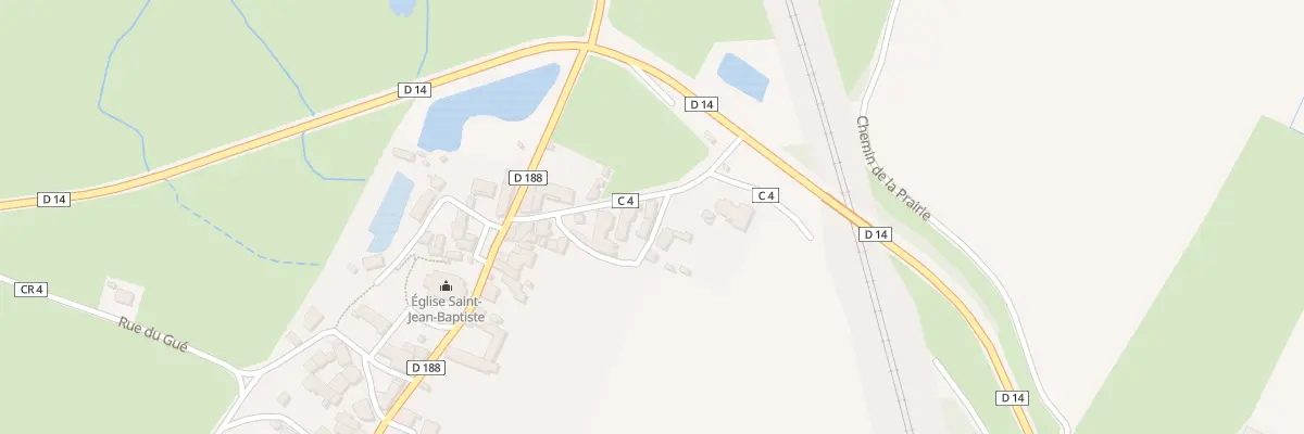 Plan du 5231 Le Bourg à Cortevaix