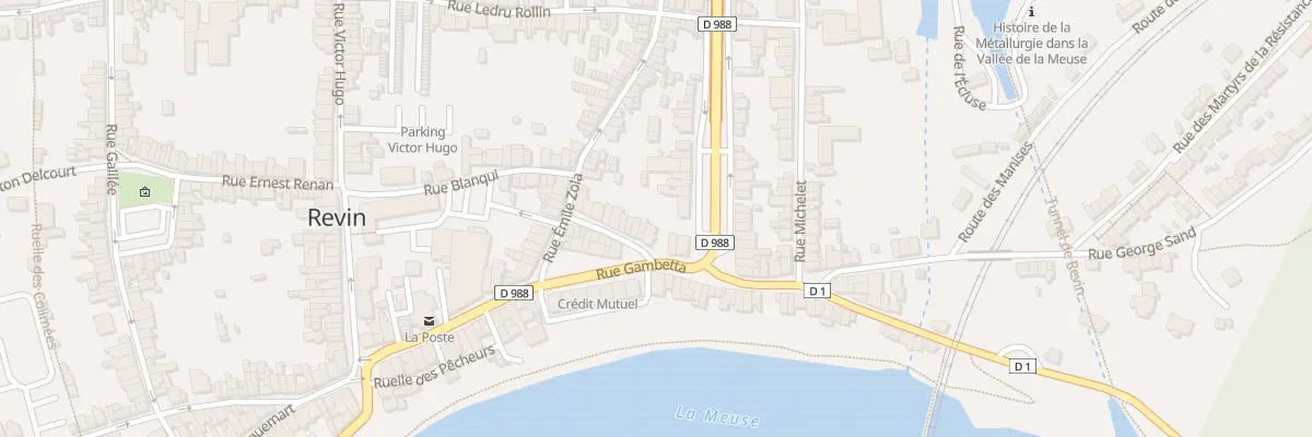 Plan du 19 Rue Paul Bert à Revin