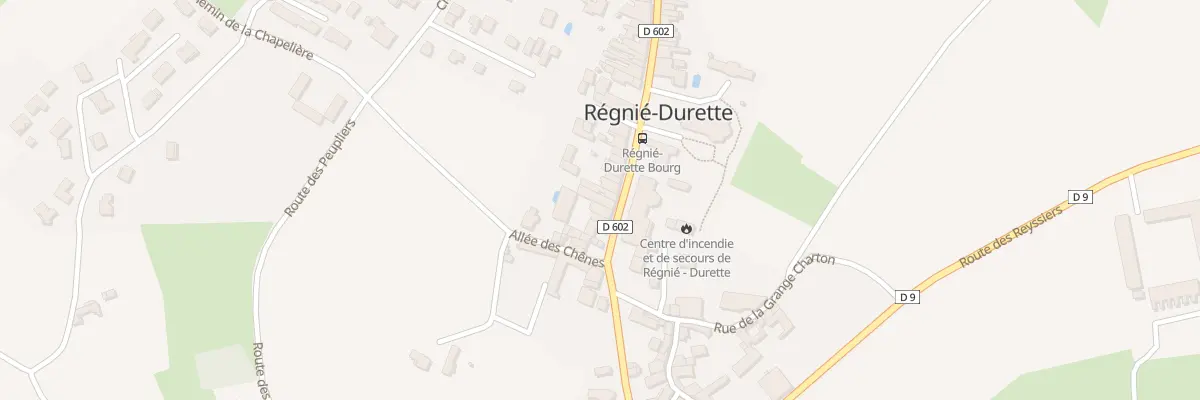 Plan du 261 Rue du Bourg à Régnié-Durette