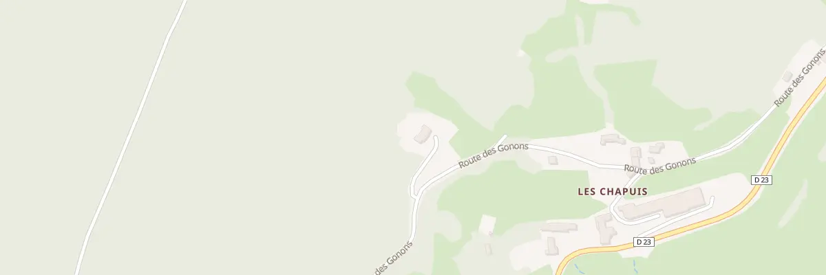Plan du 5036 Les Chapuis à Cenves