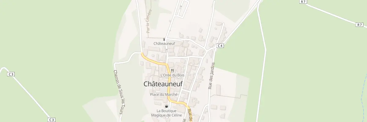 Plan du 5099 Le Village à Châteauneuf