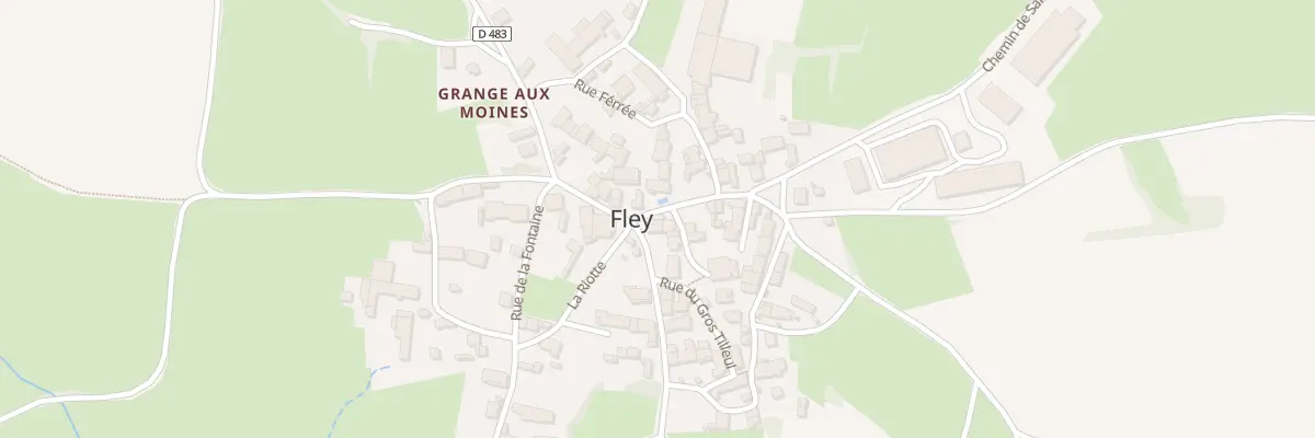 Plan du 5 Grande Rue à Fley