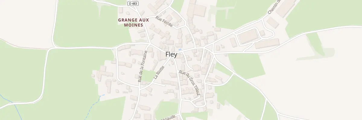 Plan du 5017 Le Bourg à Fley