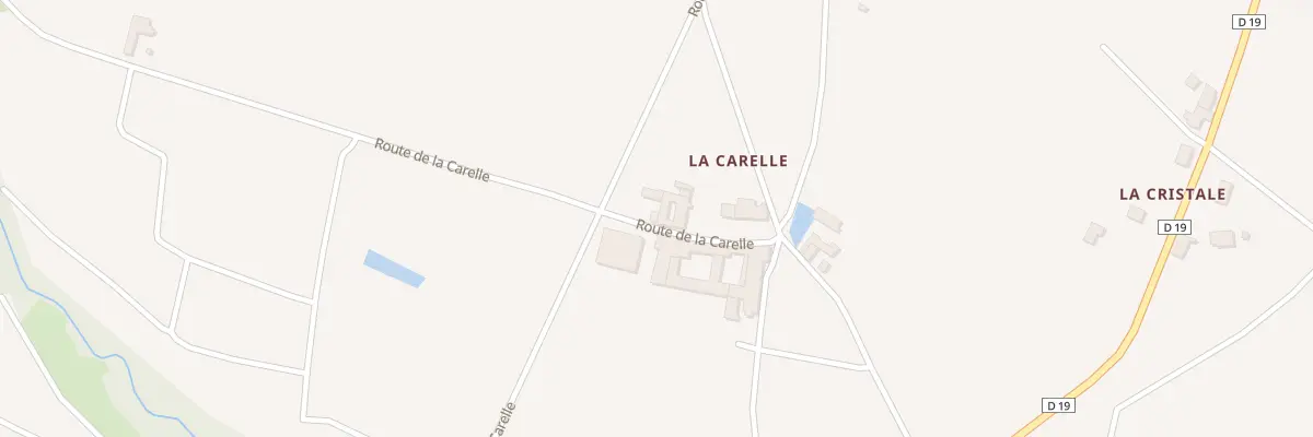 Plan du 230 Rte de Lacarelle à Saint-Étienne-des-Oullières