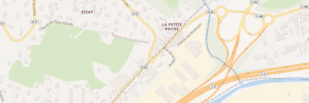 Plan du 2 Rte du 3 Juillet 1867 à Saint-Joseph