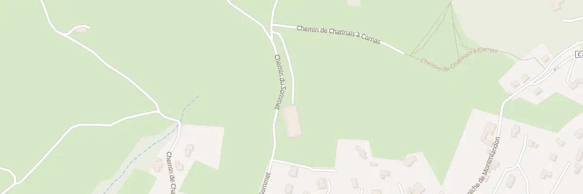 Plan du 28 Che du Sommet à Annonay