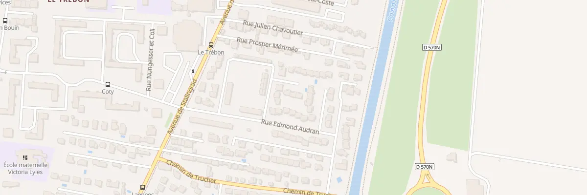 Plan du 6 Rue Montmajour à Arles