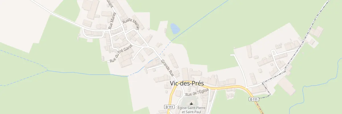 Plan du 5070 Le Village à Vic-des-Prés