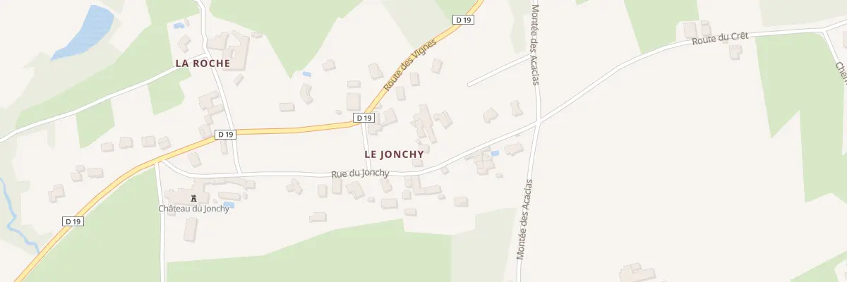 Plan du 94 Rue du Jonchy à Saint-Julien