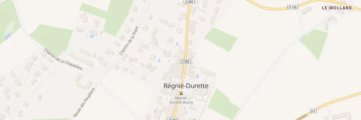 Plan du 35 Rue Chaussee d’Erpent à Régnié-Durette
