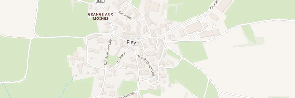 Plan du 1 Rue de l’Église à Fley
