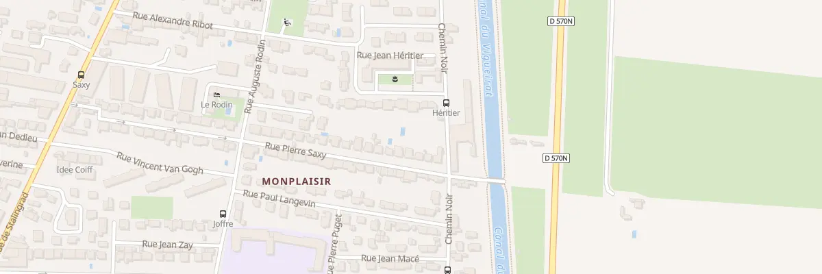Plan du 55 Rue Pierre Saxy à Arles