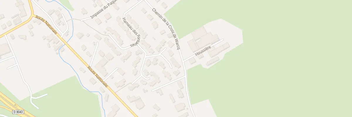 Plan du 13 Rue du Ham des Fontaines à Tournes